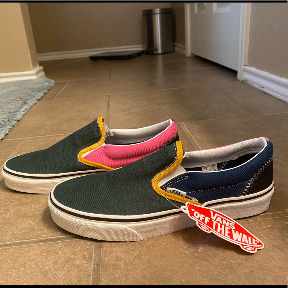 Vans slip-on shoes- size 8.5